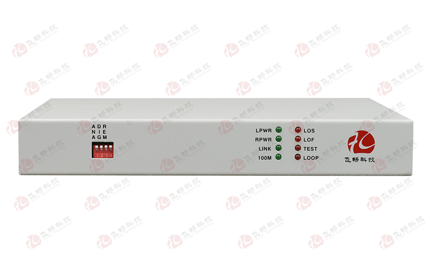 飛暢科技-桌面型8路電話(huà)+4RS232 E1 復(fù)用